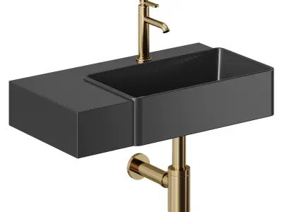 Roca TURA Washbasin 3D model