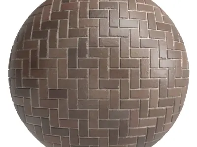 Materials 5- Brick Tiles PBR Texture