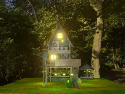 Jungle Pent House 3D model