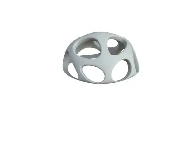 SciFi Cube Object No 52717 Low Poly Shape Low-poly 3D model
