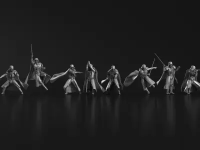 Darth Vader Figure Set 04 3D print model