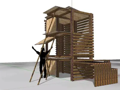 Creative Design-Holiday Cabin-049 3D model
