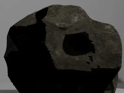 Stones for the urban or village environment 3D model