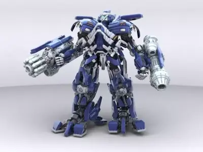 Ironhide Robotic Character 3D model