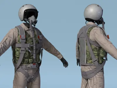  Russian Fighter Jet Pilot Uniform 