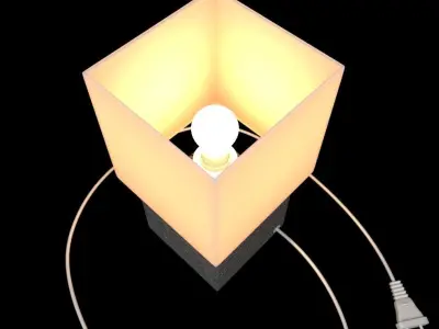 Table Lamp Free 3D model