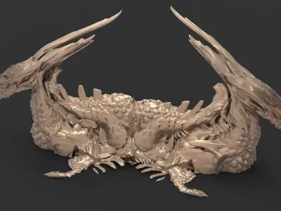 Dragon slayer stone 1 3D model