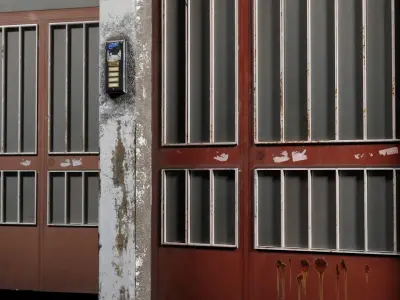 Street Door Clean And Dirty Textures Low-poly 3D model purchase