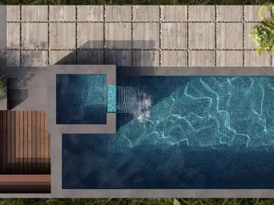 SWIMMING POOL NO65 A 3D model