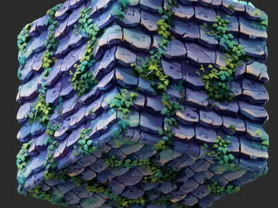 Stylized Roof Seamless Texture  Texture