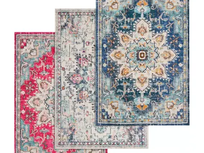 Rug Set 184 3D model