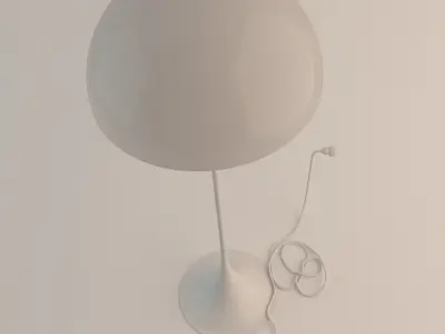Verner Panton Panthella Floor lamp 3D model
