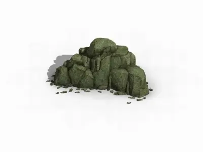 Heyang outskirts - Tu Shan Stone 02 3D model