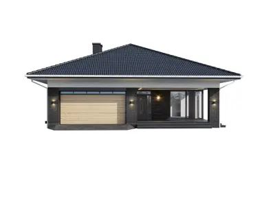 Modern V159 with BLENDER file 3D model