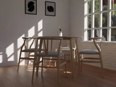 dining room 3D model