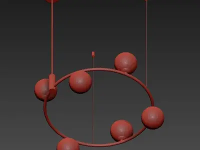 Ring Pandant 3D model