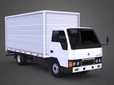 Mitsubishi Fuso Canter Free 3D model
