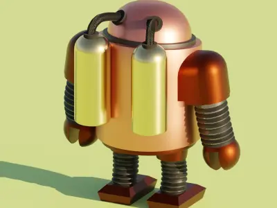 Robot 3D model 32