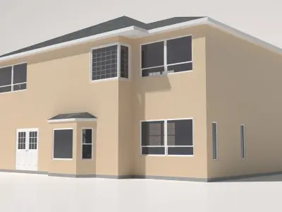 House-005 - Low Poly 3D model