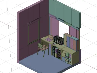 Home Shop 3D model