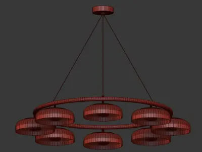 Blossi 8 Pendant Nuura 3D model