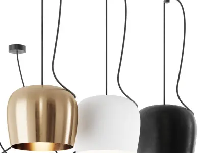 AIM - LED Hanging lamp 3D model
