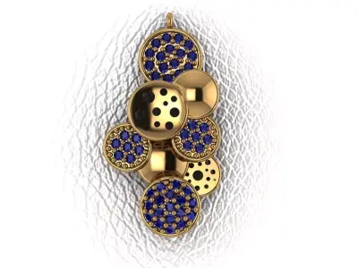 Light Weight Pendent collection 3D print model