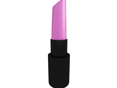 Lipstick v1 008 Low-poly 3D model