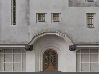 Edificio Ermita CDMX 3D model