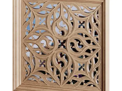 Gothic Window 05 3D model