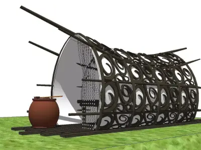 Creative Design-Holiday Cabin-019 3D model