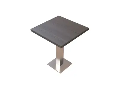 Bar Table v1 002 Low-poly 3D model