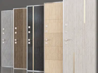 door collection 101 3D model