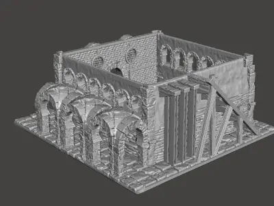 Oriental House 3D print model