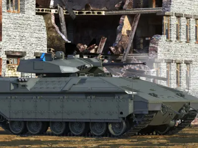  Namer Heavy IFV with Remote Turret Rigged 