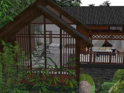Homestay-Zhuhai Inn 3D model