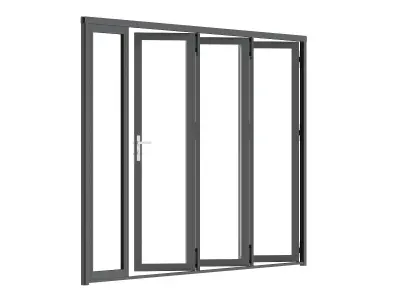  Aluminium Door 07 3D model