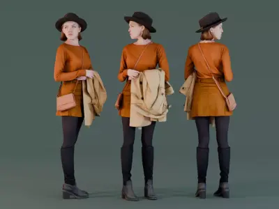 Mid-Century Modern 3D model