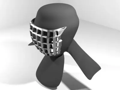 Martial-Art Headguard Type 4 3D model