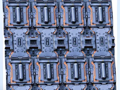 Sci-FI Seamless Texture Texture get