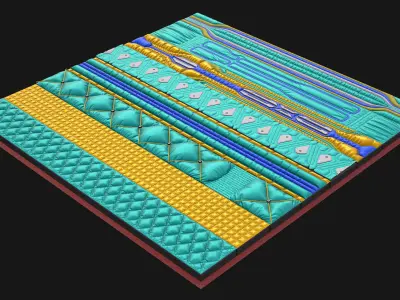 Sci fi Trimsheets 5 Packs Texture