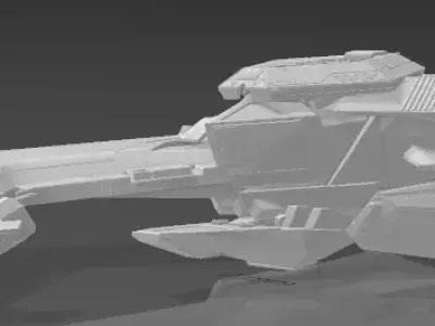Breen imperium Frigate 3D print model