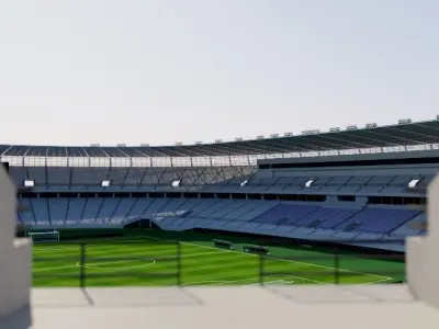 Ajinomoto Stadium - Tokyo 3D model