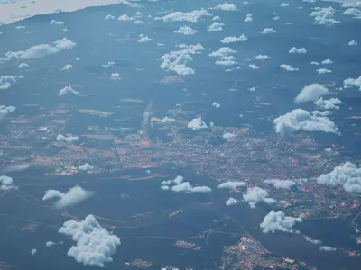 Jiamusi China City Landscape 3D Model 3D model