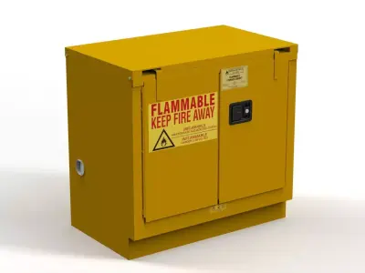 Flammable Safety Cabinet  3D model