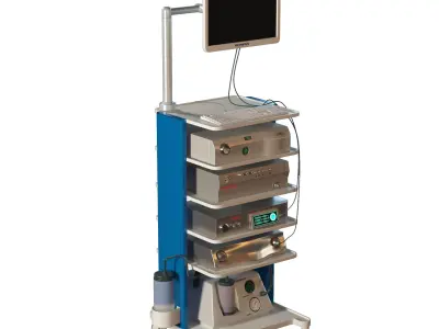 hospital equipment vol 3 - surgical room set 3D model