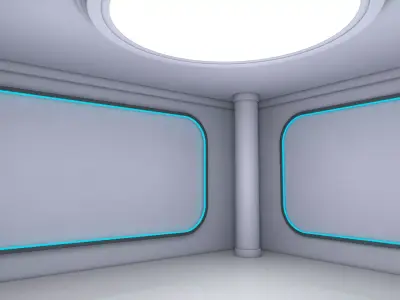 Sci Fi Room 3D model