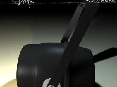 Stage light mini pa 3D model