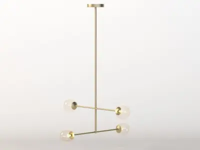 Line Pendant 04 by snelling studio 3D model