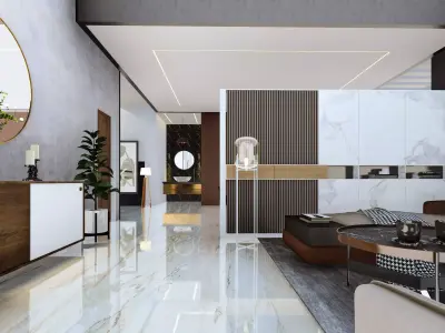 Living room 3D model